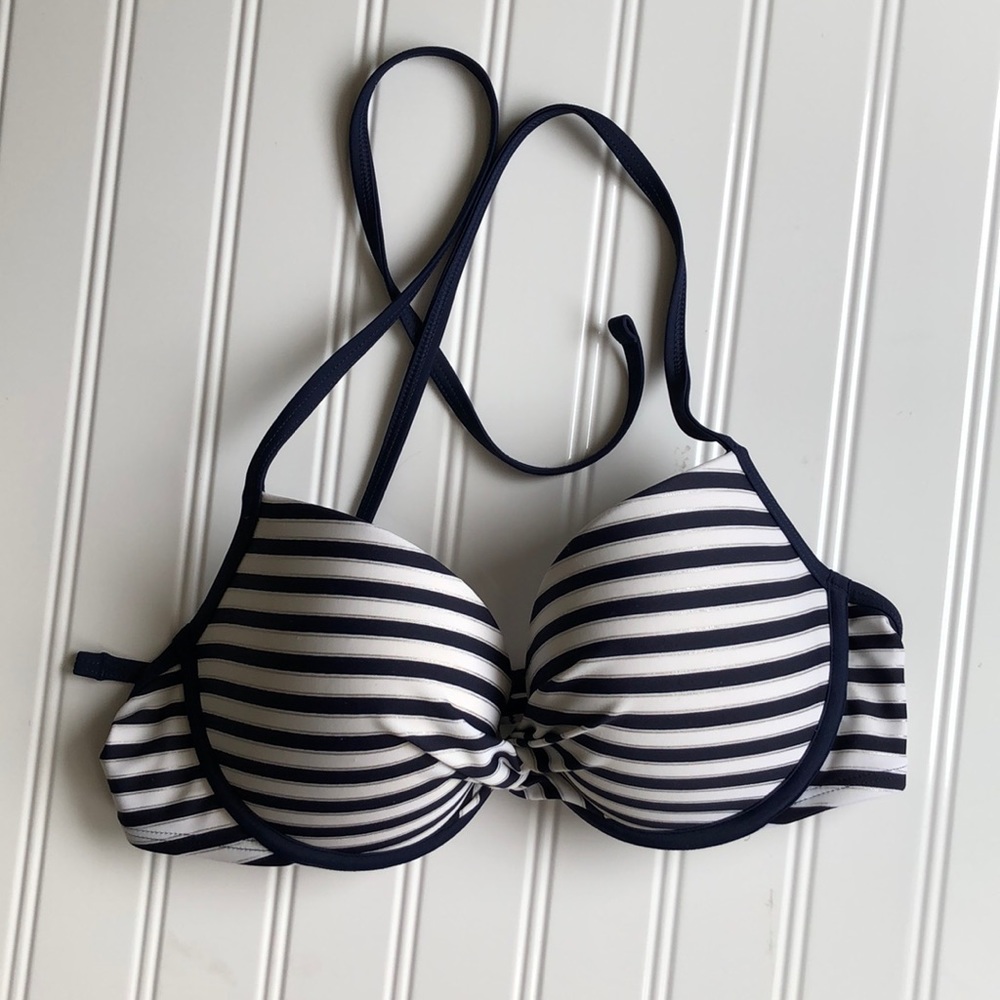 NWOT Aerie Push-up Halter Bikini Bra